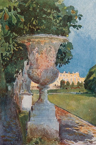 Il prato (Tapis Vert), Versailles da Rene Binet